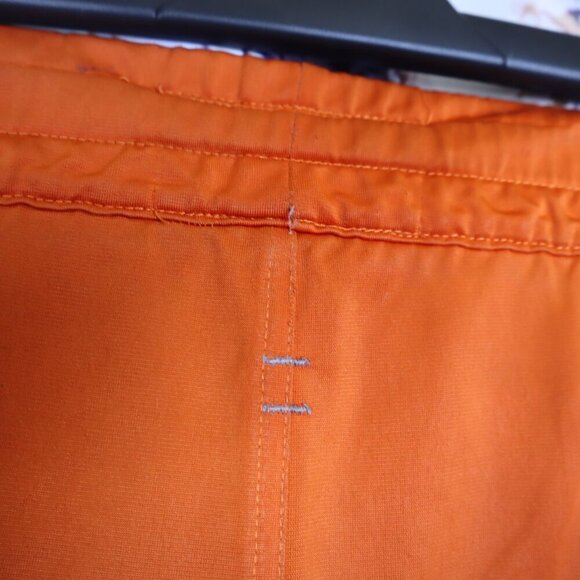 LAST CHANCE - ORANGE ACTIVE SHORTS M Nike *FLAWED* Air Grey Basketball Gym - Picture 10 of 11